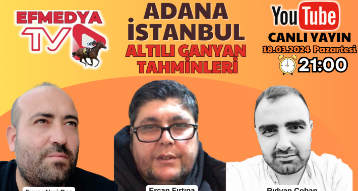 19 Mart Adana Antalya Yarışları Altılı Ganyan Tahminleri